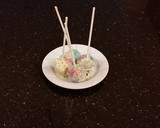 A picture of step 14 of Chocolate Fudge Cake Pops With White Choclate Coating.