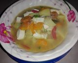 Foto langkah ke 6 dari resep Sup tahu, kentang, wartel.