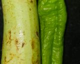 A picture of step 1 of Lauki ka sambhar.