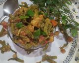 सोगरी मूंगोड़ी की मिक्स सब्जी (Sogri moongodi ki mix sabzi recipe in hindi) रेसिपी चरण 6 फोटो
