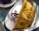 Foto del paso 9 de la receta: Calzone vegetariana 🌱 de masa quebrada, rellena de acelgas y queso ricotta