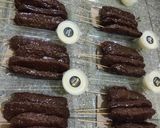 Foto langkah ke 8 dari resep Sate Pisang Coklat Fla (IDE JUALAN).