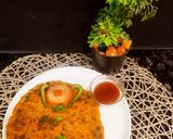 A picture of step 5 of Oats Chilla.