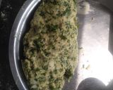 A picture of step 1 of Palak paratha.