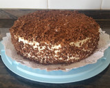 Foto del paso 6 de la receta: Bizcocho de chocolate con crema de queso y nata