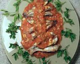 Foto del paso 8 de la receta Fritura de boquerones con salsa mediterránea