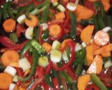 Foto del paso 3 de la receta: Wok de pollo y verduras (Pero en plancheta)