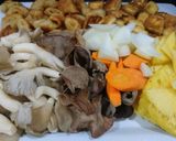 Hình bước làm 1 của món Kho chay thập cẩm