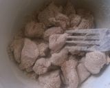 A picture of step 3 of Popcorn Chicken.