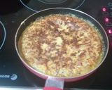 Foto del paso 7 de la receta: 🍳 Tortilla de patatas con queso, chorizo y bacon