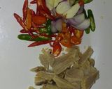 Foto langkah ke 1 dari resep Ikan asin touge no ribet.