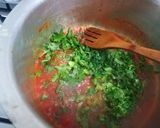 A picture of step 7 of Orange flavoured chips masala.