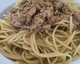 Foto del paso 5 de la receta: Espaguetis con atún y mostaza 