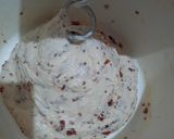 Foto langkah ke 4 dari resep Roti Cranberry Cheese Tanpa Telur 🥖 (Poolish Method).
