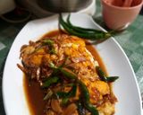 Foto langkah ke 5 dari resep Telor ceplok bumbu kecap.