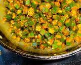 मसाला भिंडी (Masala bhindi recipe in hindi) रेसिपी चरण 7 फोटो