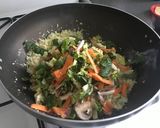 Csirkés-karfiol rizses stir fry (ketogén) recept fázis 3 fotója