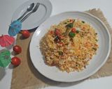 A picture of step 10 of Vegetable Biryani.
