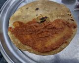 A picture of step 7 of Makhani wrap.