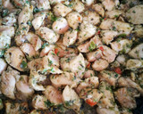 Foto del paso 4 de la receta: Pollo salteado con vegetales y Quinoa mixta!