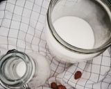 Une image de l'étape 5 de Lait d'amandes.