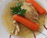 Csirke aprólékból, lestyános húsleves recept fázis 3 fotója