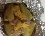 Foto del paso 3 de la receta: Papas rellenas de queso y jamón