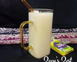 A picture of step 3 of Milkybar Milkshake.