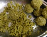 A picture of step 2 of Saunf Almond Misri Ladoo.