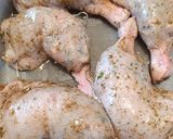 Majorannás májjassal töltött csirkecomb recept fázis 4 fotója