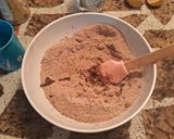 Foto del paso 5 de la receta: Torta vegana de cacao y limón con maní 🍫🍋