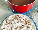 Foto langkah ke 9 dari resep Oshiruko/Patjuk (sweet azuki red bean porridge) | bubur kacang merah🫘.