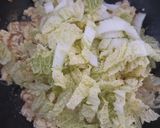 Foto langkah ke 4 dari resep Orak-Arik Tahu Telur Sawi Putih #107.