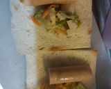 Foto langkah ke 3 dari resep Roti Gulung Sayur.