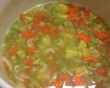 A picture of step 3 of Celery soup (zelerová polievka).