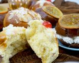 Foto del paso 13 de la receta: Roscón de reyes de naranja y chocolate