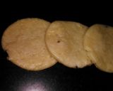 A picture of step 1 of Rose mathri.