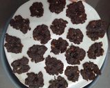 Foto langkah ke 3 dari resep Choco almond oat cookies.. garing.. renyah.. wangi.. #tanpatambahangula #tanpaoven #takaransendok.