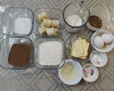 Foto del paso 1 de la receta: Muffins de plátano y nuez