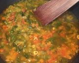 A picture of step 5 of Mixed Veg Soup.