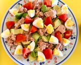 A picture of step 3 of Light Avocado and Tuna Salad.
