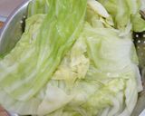صورة لخطوة 1 من وصفة محشي كرنب (ملفوف) وشبت