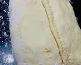 Foto del paso 7 de la receta: 🥟CALZONE🥟 DE PUERROS 🧀QUESO🧀 Y 🍖 JAMÓN🍖 (masa casera) 😋