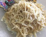Foto del paso 2 de la receta: Tallarines con Bechamel de Queso Azul y Parmesano