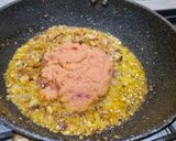A picture of step 2 of Spicy Mutton Masala or Aloo Gosht.