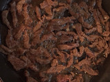 Sándwich de carne teriyaki