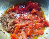A picture of step 4 of Sweet Potato -Methi Sabzi.