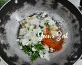 A picture of step 1 of Dill Greens Khagina/Egg Bhurji.