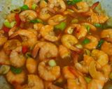 Foto langkah ke 4 dari resep Udang Saos Tiram.