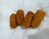 A picture of step 11 of Poha Potato Croquettes.